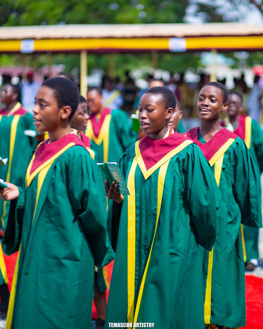 School choir at Prize-Giving Day