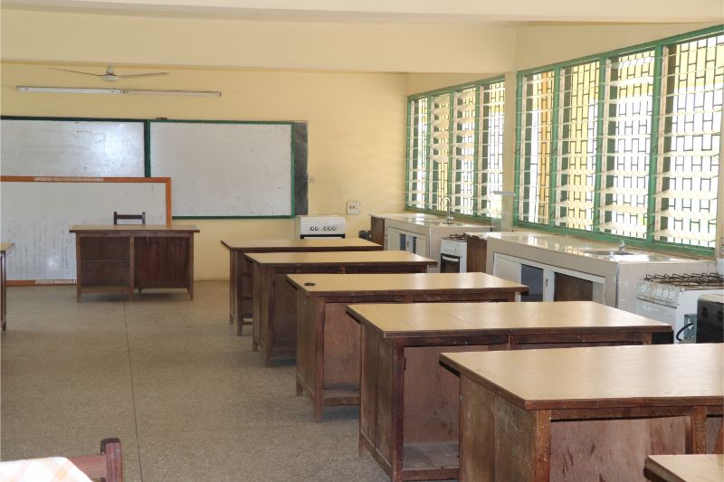 Home Economics classroom