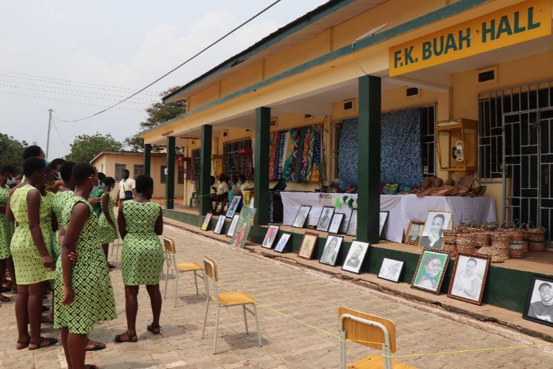 Arts exhibition at F. K. Buah Hall